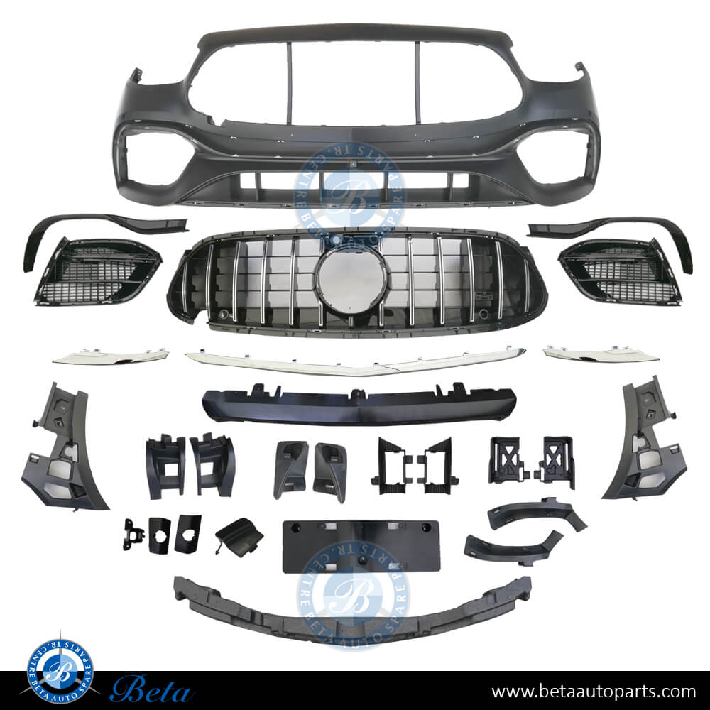 Front Bumper assembly AMG E63 look for Mercedes E-Class W213 2021-Up models, Part Number 2138851605 Front Bumper assembly AMG E63 look for Mercedes E-Class W213 2021-Up models, Part Number 2138851605